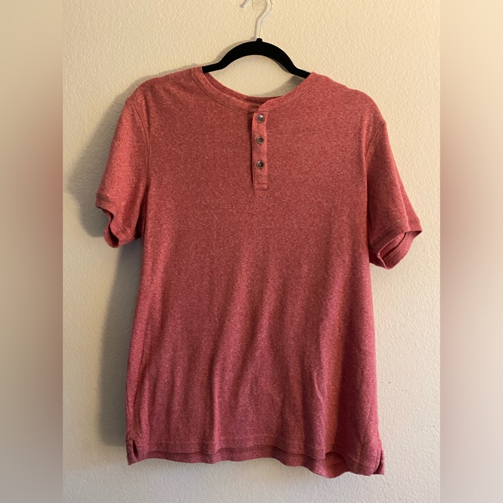 Men's Apt. 9 Premier Flex button Tee - Medium